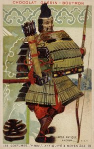 Archer japonais ancien - French School